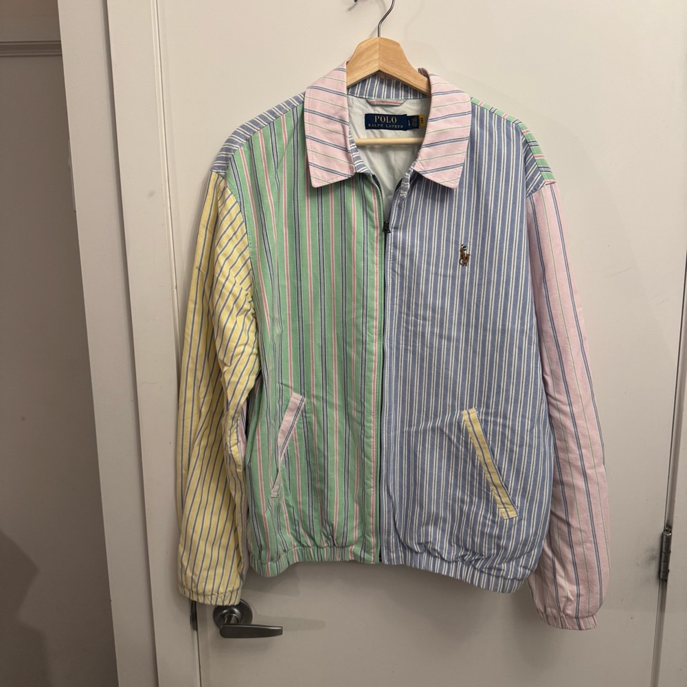 Ralph Lauren Pastel Striped Jacket